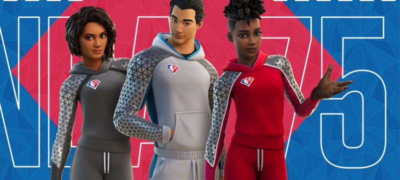 Fortnite x NBA 75 aniversario