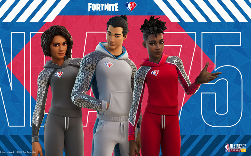 Regresa la NBA a Fortnite para celebrar su 75 aniversario