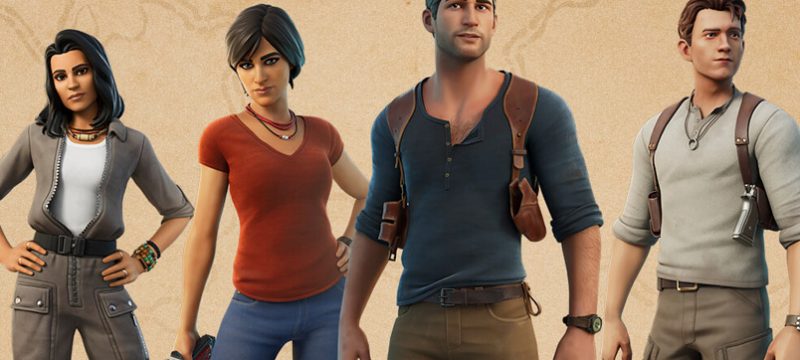 Fortnite x Uncharted Fuera del mapa