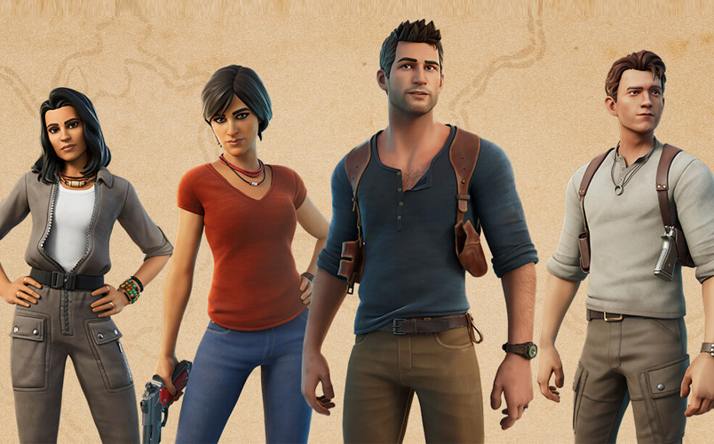 Uncharted: Fuera del mapa llega a Fortnite con estas increíbles skins