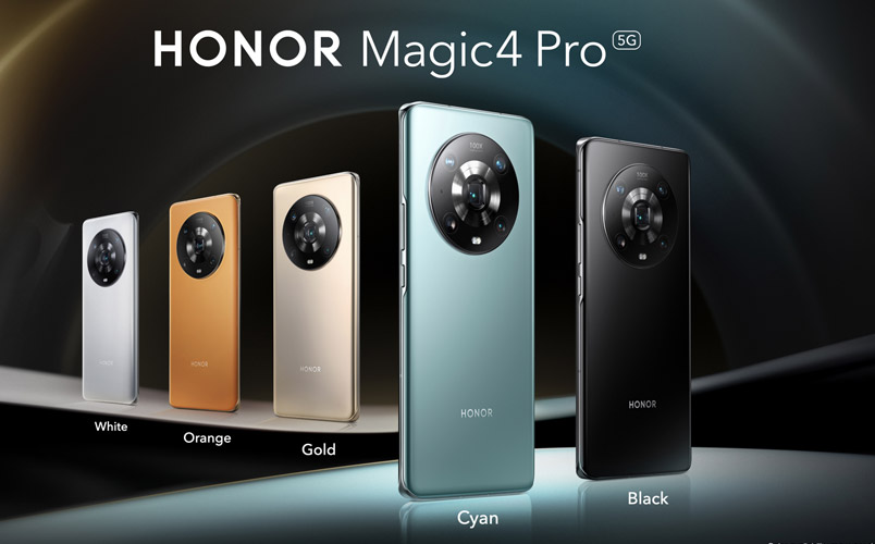 Conoce la nueva HONOR Magic4 Series presentada en el MWC 2022