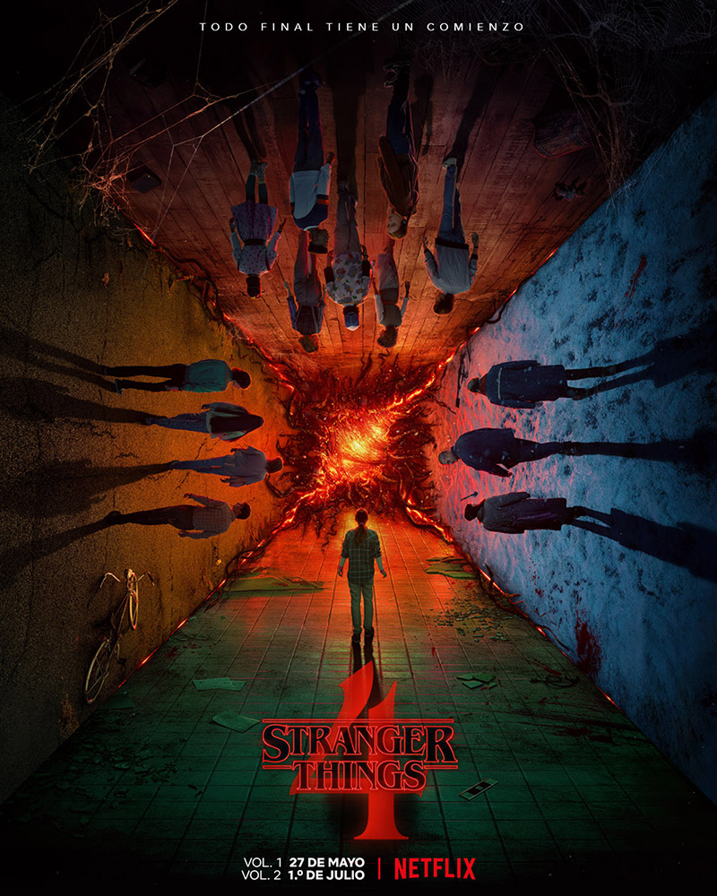 Stranger Things 4 poster fecha lanzamiento