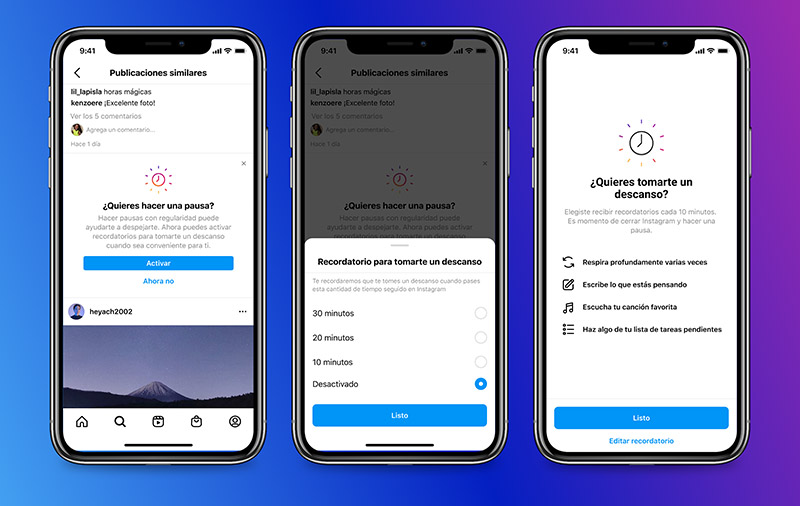Take a Break Instagram