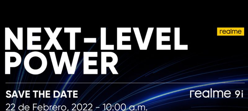 realme 9i anuncio lanzamiento Mexico