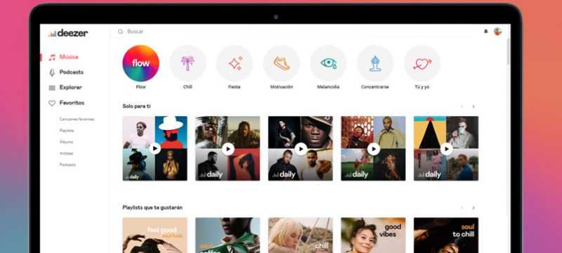 Deezer Flow Moods PC