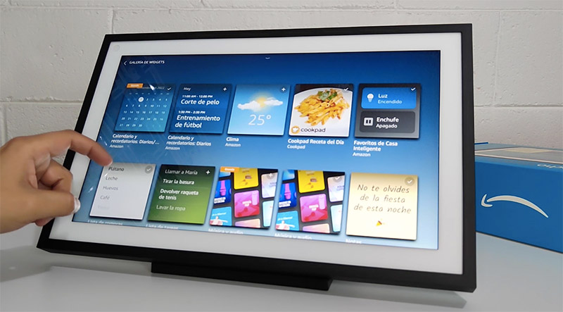Echo Show 15 widgets