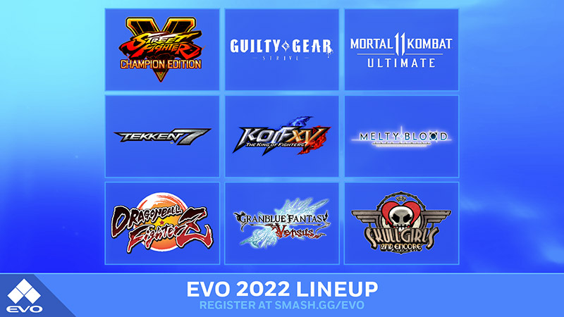 Evolution Championship Series 2022 con The King of Fighters XV