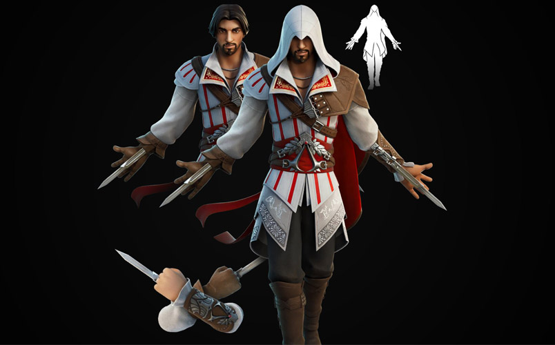 Fortnite x Assassin’s Creed consigue gratis la skin de Ezio Auditore
