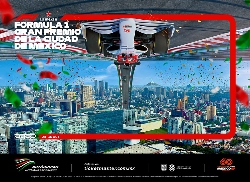Formula 1 GP de la Ciudad de México 2022 boletos