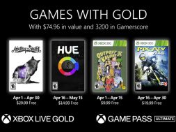 Games with Gold para abril de 2022