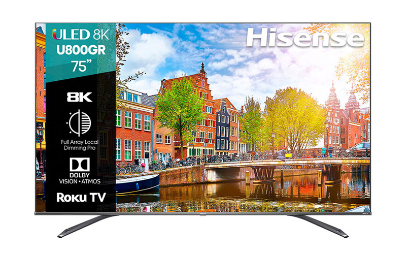 Hisense ULED 8K Roku TV U800GR; el nuevo televisor 8K en México