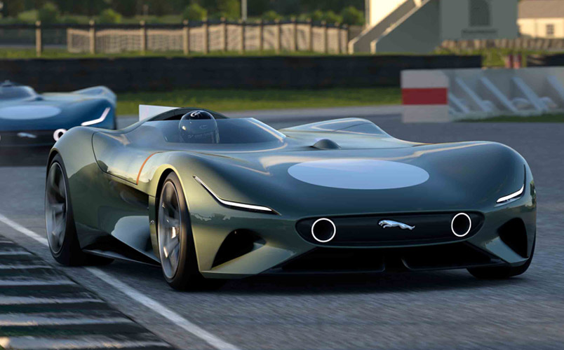 Jaguar Vision Gran Turismo Roadster exclusivo para Gran Turismo 7