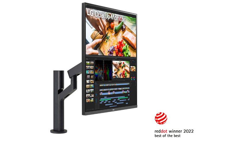 LG DualUp Monitor Ergo Premio Red Dot 2022