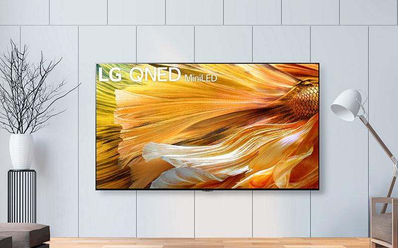 LG QNED Mini LED colores 2022