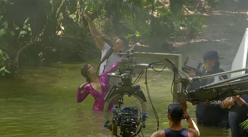 La Ciudad Perdida detras de camaras Sandra Bullock, Channing Tatum