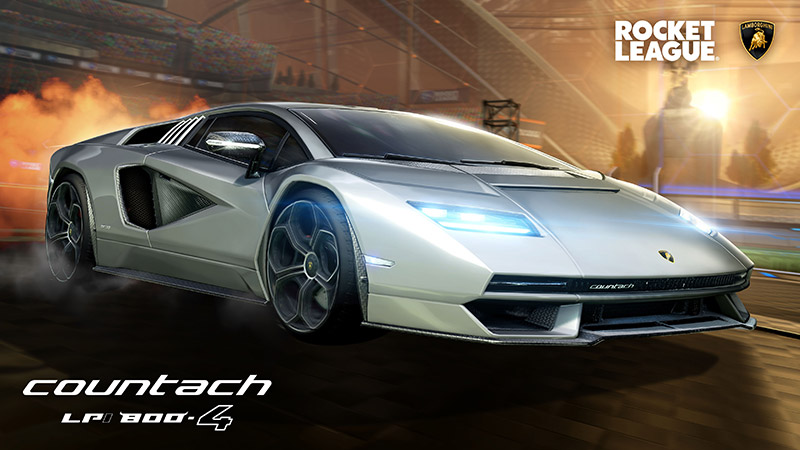 Lamborghini Countach LPI 800-4 el nuevo coche para Rocket League