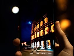 Noche smartphones foto