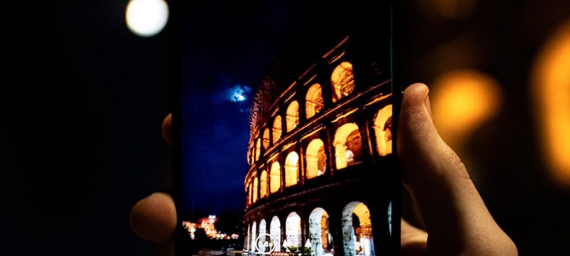 Noche smartphones foto