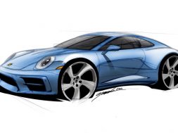 Porsche 911 Carrera Sally Carrera boceto