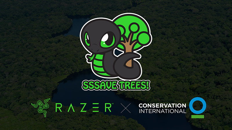 RAZER y Conservation International protegen 10 millones de árboles
