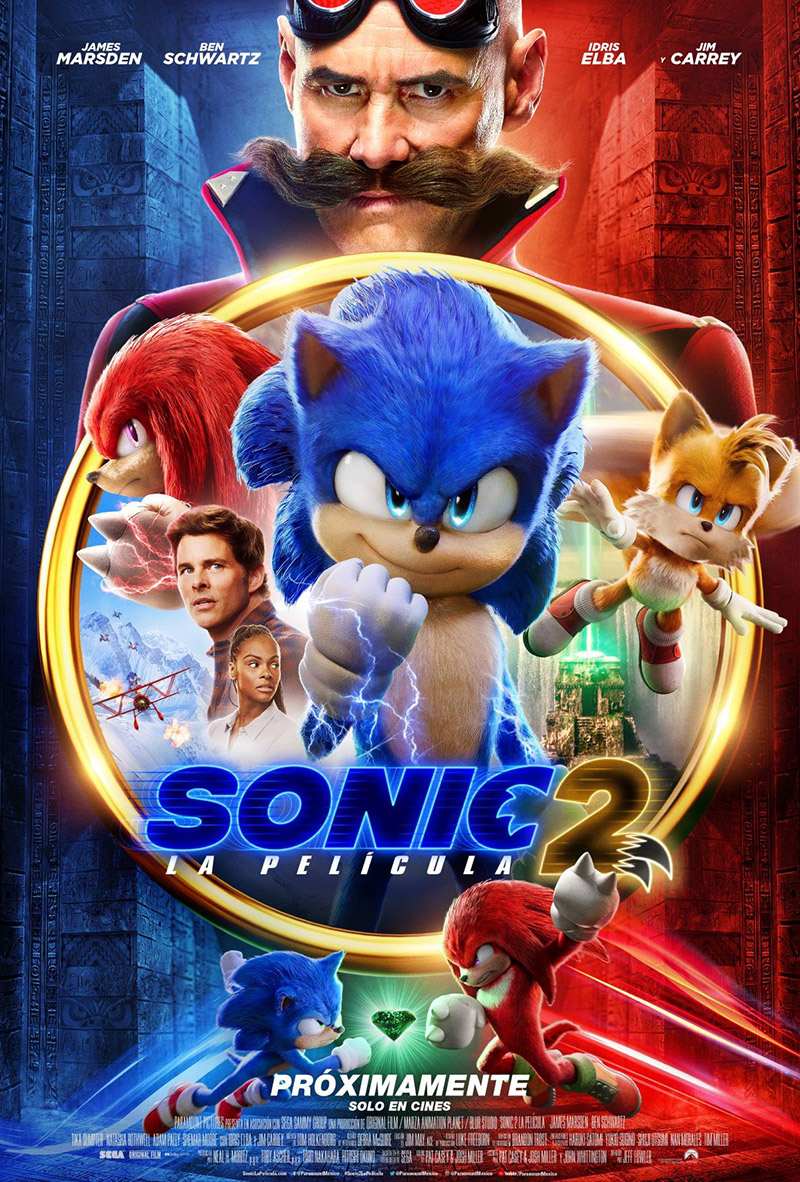 Sonic 2 La Pelicula poster final