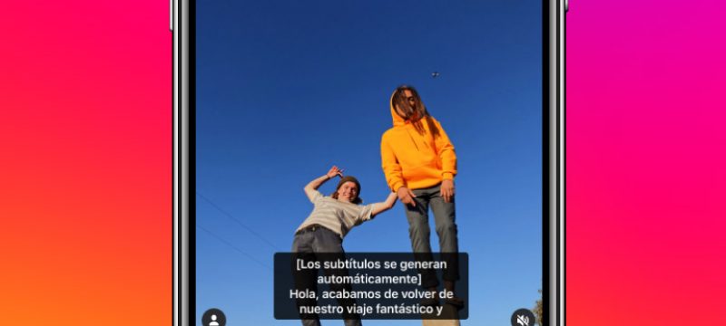 Subtitulos automaticos Instagram tutorial