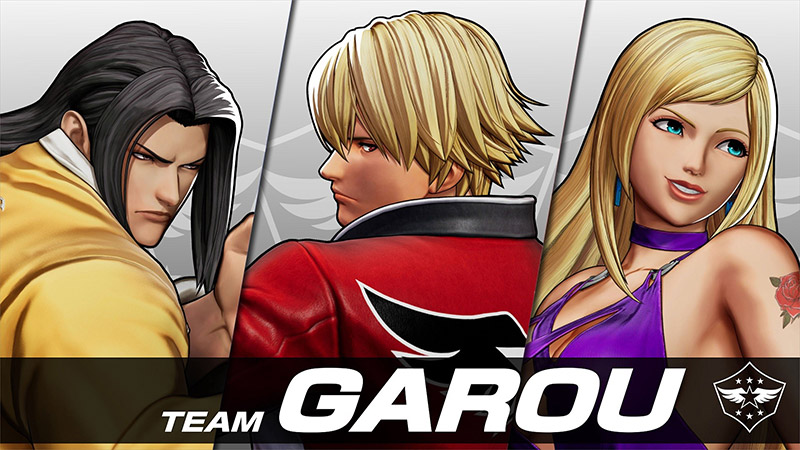 Conoce al Team GAROU; el primer DLC de The King of Fighters XV
