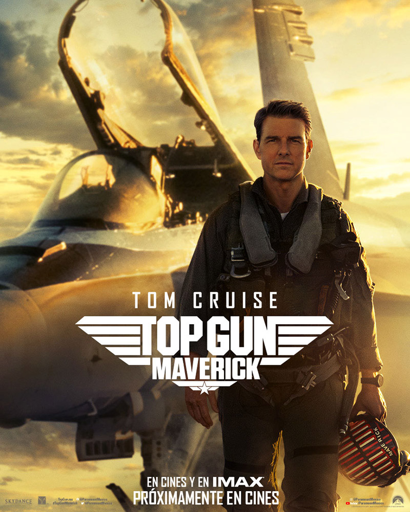 Top Gun Maverick nuevo poster marzo 2022