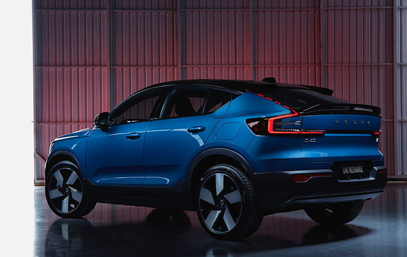 Volvo C40 Recharge Pure Electric potencia