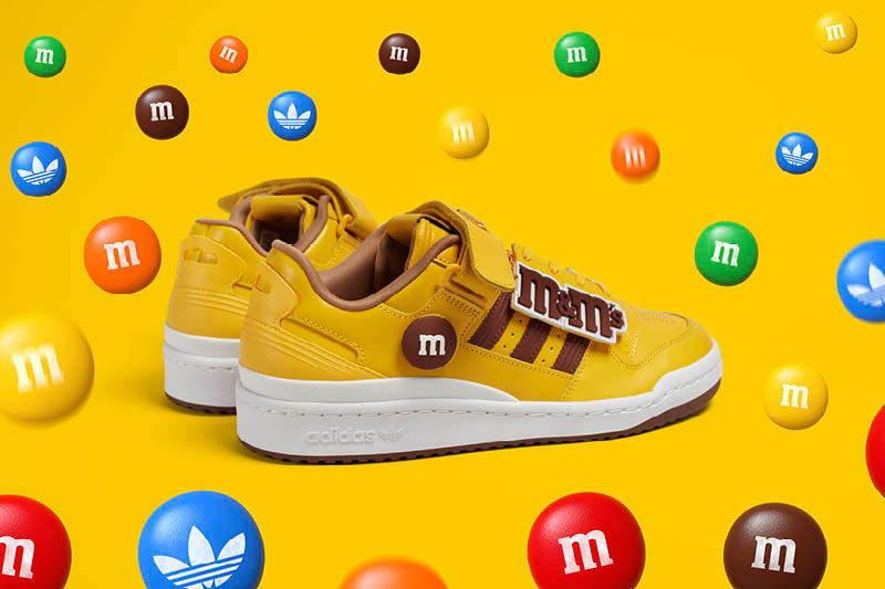 Forum 84 Lo de adidas Originals x M&MS atras