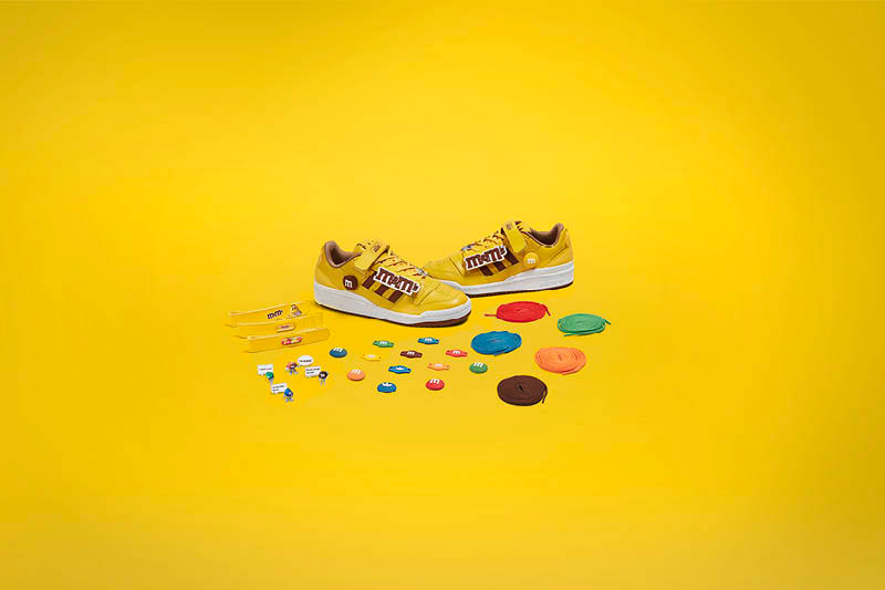 Forum 84 Lo de adidas Originals x M&MS detalles