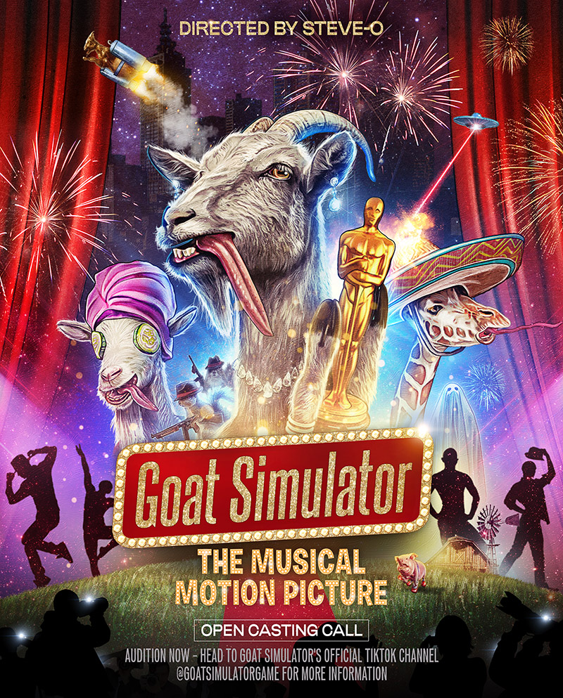 Goat Simulator The Musical Motion Picture poster