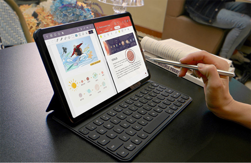 Huawei MatePad con Huawei Smart Keyboard
