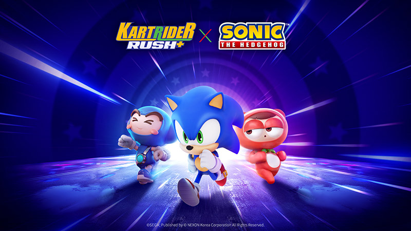 KartRider Rush+ X Sonic the Hedgehog llega a tu iOS y Android
