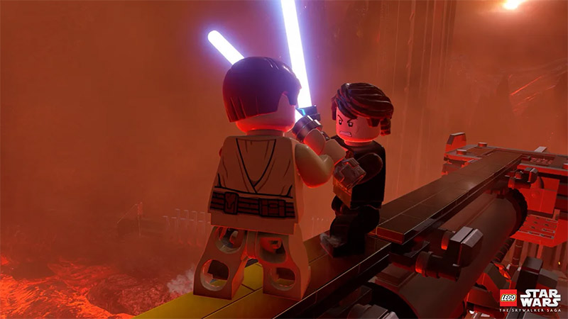 LEGO Star Wars La Saga de Skywalker Mustafar Duel