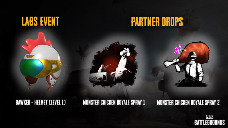 Monster Chicken Royale reward