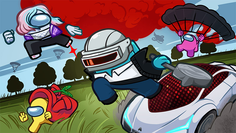 NEW STATE MOBILE x Among Us minijuego