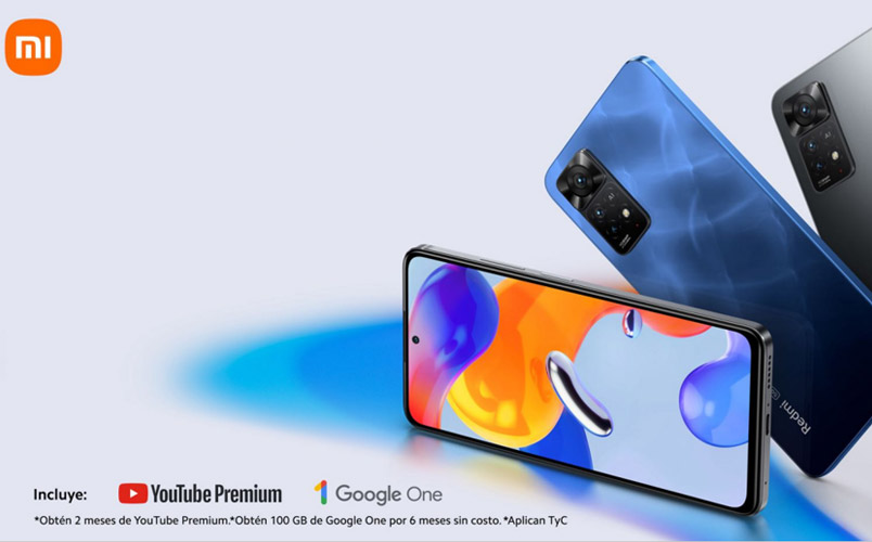 Xiaomi en alianza con YouTube y Google One para Redmi Note 11