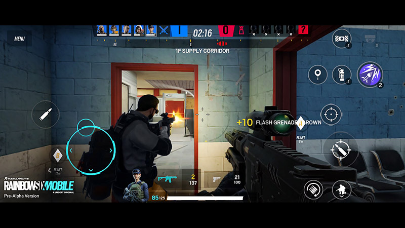 Tom Clancys Rainbow Six Mobile gameplay