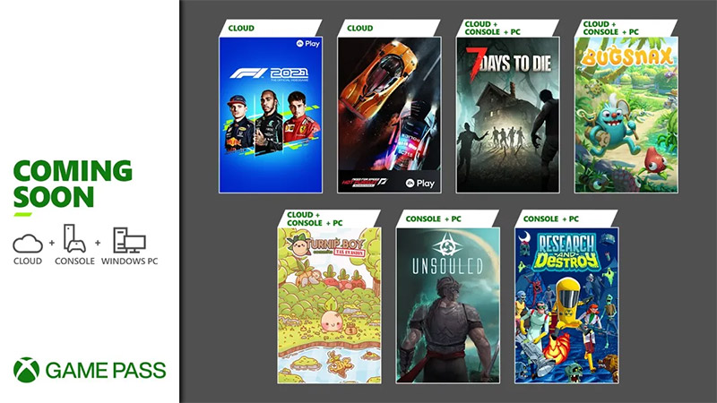 Xbox Game Pass abril 2022 finales