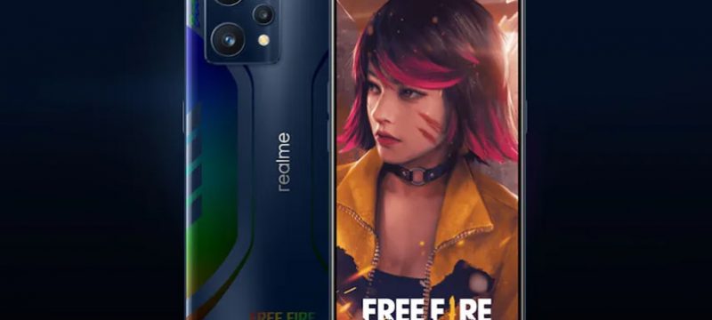 realme 9 Pro+ Free Fire Limited Edition Kelly The Swift