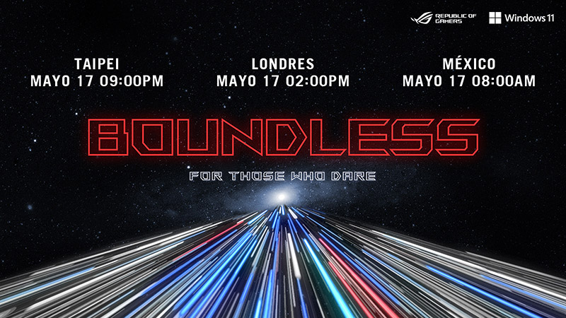 ASUS ROG For Those Who Dare Boundless
