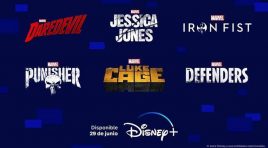 Daredevil, Jessica Jones, Luke Cage, Iron Fist y más en Disney+