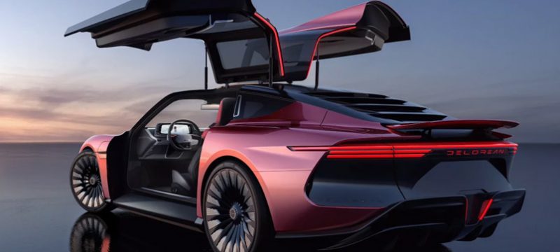 DeLorean presenta imágenes de Alpha5 su nuevo vehículo eléctrico