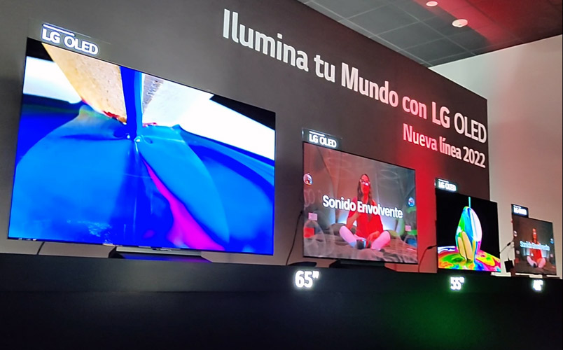 LG OLED TV 2022 modelos Mexico