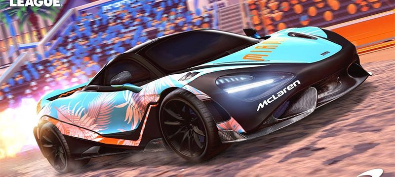Lote McLaren Miami para McLaren 765LT en Rocket League