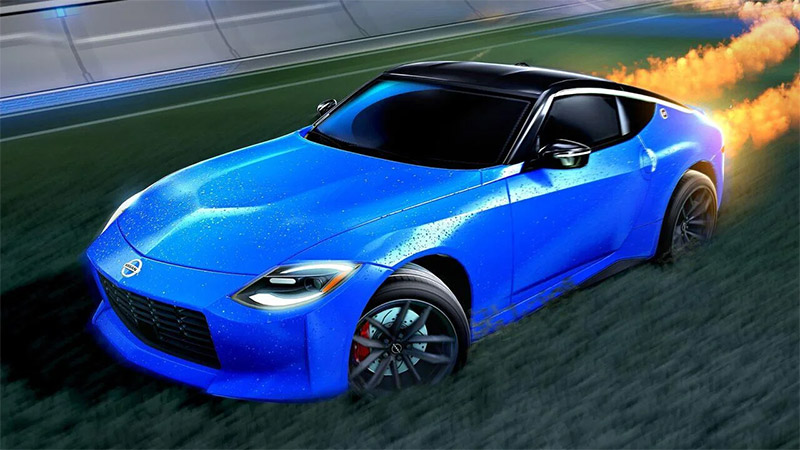 Nissan Z en Rocket League