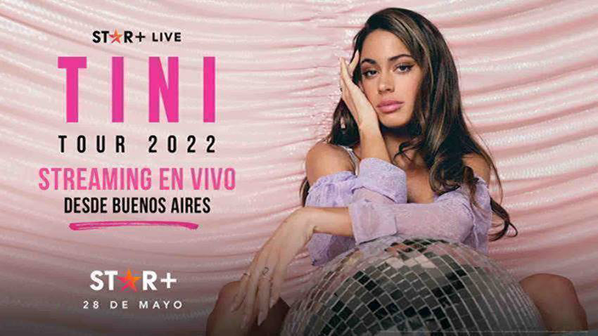 STAR+ Live Music presenta el TINI Tour 2022 el 28 de mayo