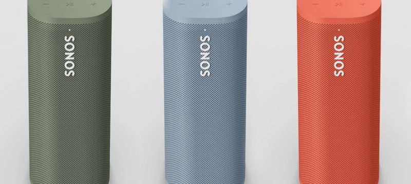 Sonos Roam Olive, Wave, Sunset