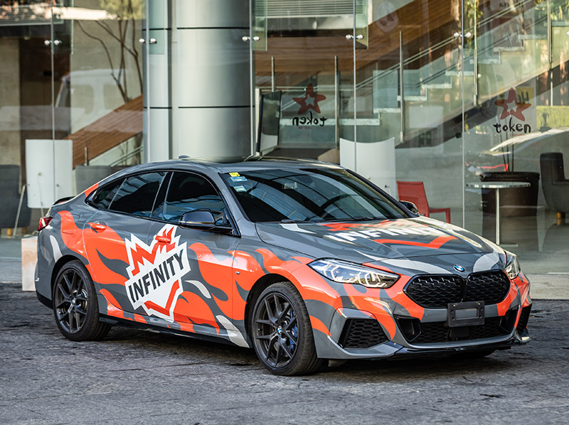 BMW mantiene su apoyo al Club INFINITY por lo títulos de eSports